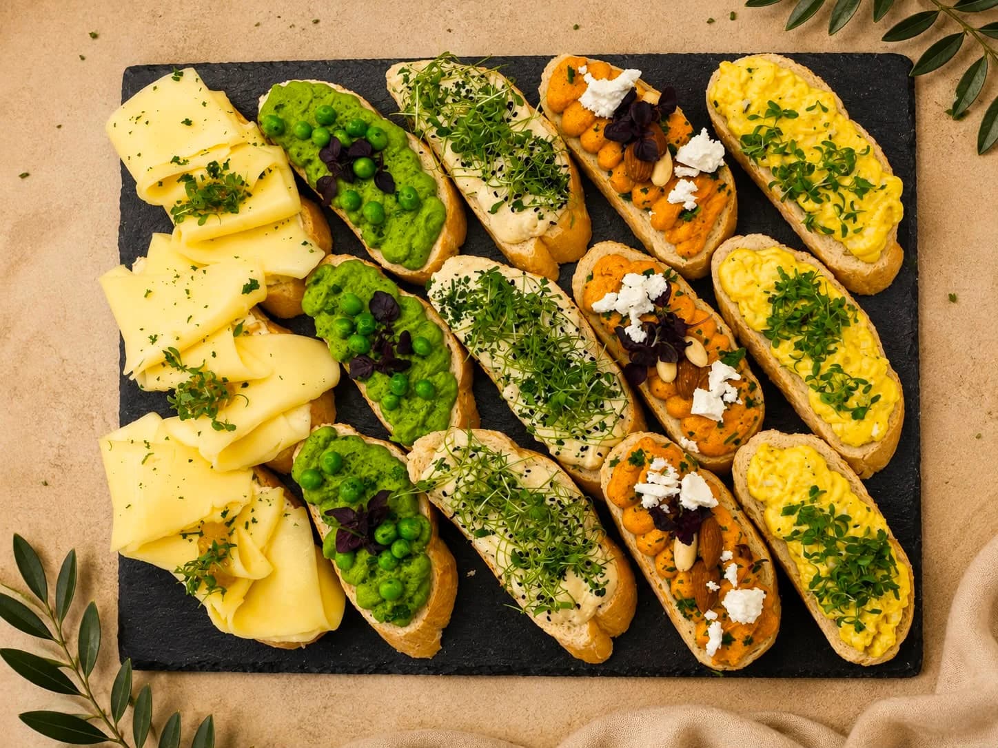 Produktbild von Sandwich Box Veggie (Weissbrot)
