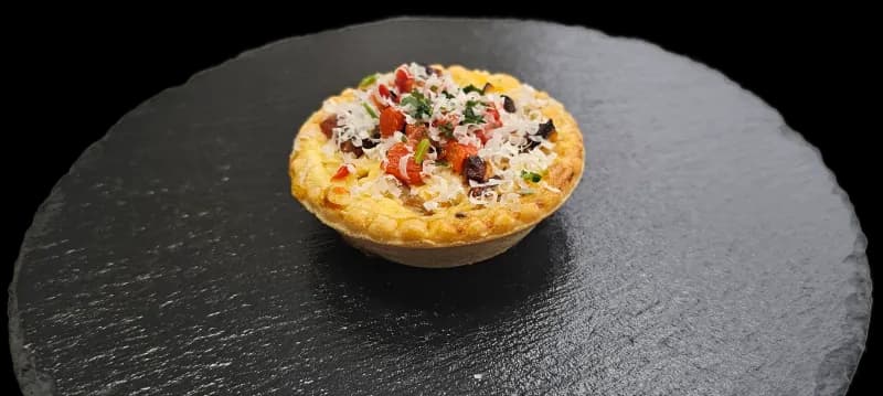 Produktbild von Mini Rinderpastrami Quiche 12 Stk
