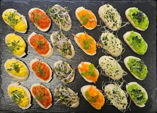 Produktbild von Canapés Box Vegan