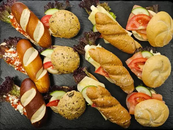 Produktbild von Jourgebäck Box Veggie ( 12 Stk )