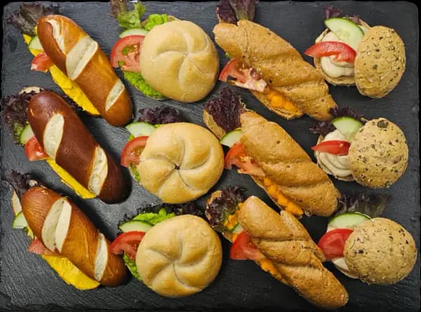 Produktbild von Jourgebäck Box Vegan ( 12 Stk )