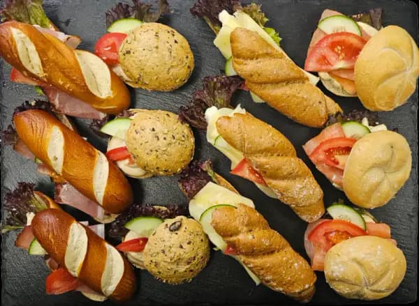 Produktbild von Jourgebäck Box Mix Schweinefleischfrei ( 12 Stk )