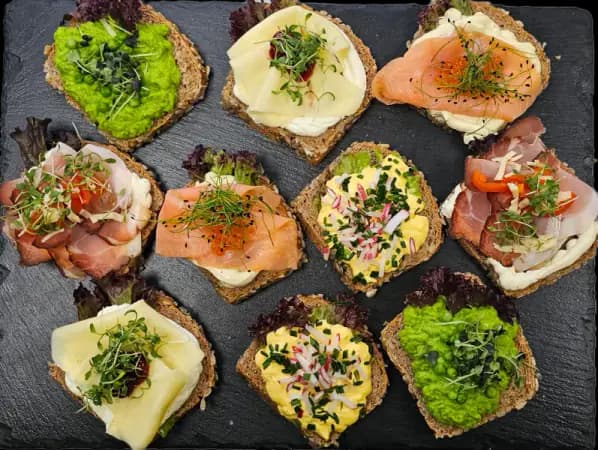 Produktbild von Sandwich Box Mix Schweinfleischfrei ( 10 Stk ) Vollkorn