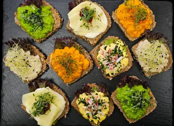 Produktbild von Sandwich Box Veggie Vollkorn ( 10 Stk)