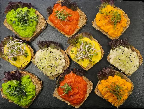 Produktbild von Sandwich Box Vegan Vollkorn ( 10 Stk)